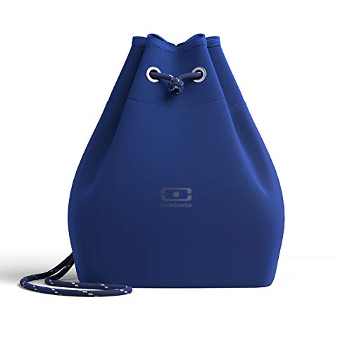 monbento Insulated Lunch Bag MB E-zy Navy Work/School Lunch Packing  Keeps Food Hot/Cold for Up to 2h A