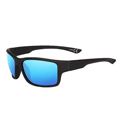 Aviator Polarized Sunglasses With Uv Protection For Men And Women, Rimmed Fishing And Outdoor Sports Outdoor Eyewear(B)