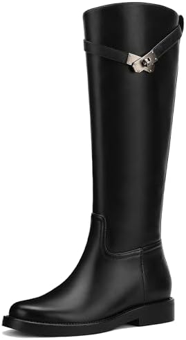 Amazon.com | oiangi Women's Knee-high Boots Sexy Cross Lace Up