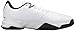 adidas Performance  Men's Barricade Court 3 Wide Tennis Shoe, White/Matte Silver/Scarlet, 10.5 M US