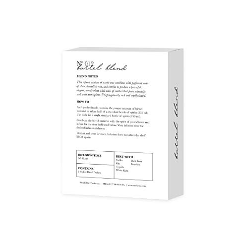Teroforma 1pt BARREL Infusion Blend for Alcohol & Spirits â€“ Flavor Infuser Packets for Home Infusion (Single Pack)