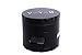 Large Spice Tobacco Herb Weed Grinder - Four Piece with Pollen Catcher - 2.5 Inches - Premium Grade Aluminum(BLACK)