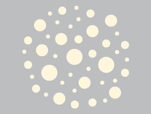 Polka Dot Wall Decals Ð Cream