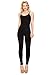 EttelLut Bodycon Jumpsuits Rompers Bodysuits-Long Yoga Span Playsuits for Women