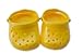 YELLOW STAR CLOGS FOR AMERICAN GIRL DOLLS
