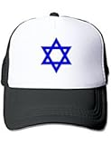 Flag Map Of Israel Nylon Adult Baseball Cap Trucker Hat by