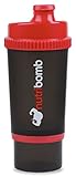 Nutribomb 3 in 1 Shaker Bottle, Supplement Shaker Cup, Pre-workout Shaker, Creatine Shaker, Protein Shaker Bottle,