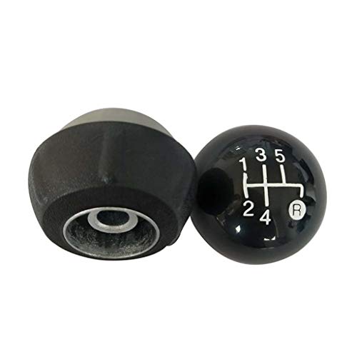 image for Graysky Fiat 500 5 Speed New Style Black Knob Cap, Fiat Part number: 5