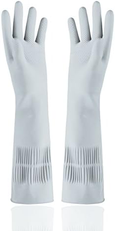 HKT Plastic Waterproof Latex Gloves (#6)