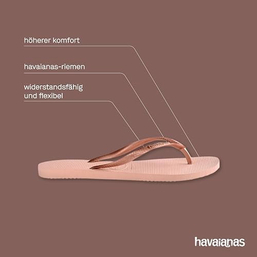Slim Damen Flip Flops Ballet Rose 39/40 EU