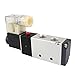BestTong Solenoid Valve 4V210-08 DC 12V 2 Position 5 Way PT1/4inch Internally Piloted Acting Single Type Pneumatic Air Electrical Control