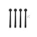 Coolplay® Spare Replacement Parts Kit for Syma X8 X8C X8W Main Blades & Landing Skids & Frames & Main Gears & Main Motors RC Quadcopter (Black)