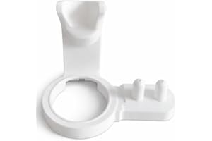 White Brush Head Holder Compatible with Oral B IO 3/4/5/6, Oval Base Organizer