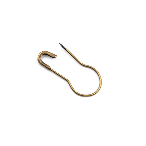 Copper Knitting Locking Markers Crochet Stitch Needle Clips Safety Pins 100 Pcs - Thumbnail 6