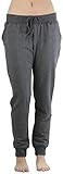 ToBeInStyle Women's Solid Print French Terry Jogger Pants