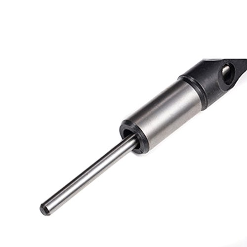 image for UTL 6pcs HSS Woodworking Square Hole Drill Bit Mortising Chisel Set Mo