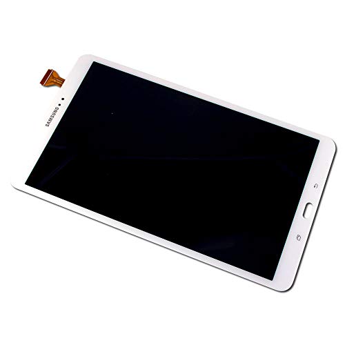 Group Vertical Replacement Screen LCD Digitizer Assembly Compatible with Samsung Galaxy Tab A 10.1 SM-T580, SM-T585 (10.1") (White) (GV+ Performance)