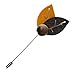 Sunny Home Vintage Men's Double Button Leaf Suit Lapel Stick Pin Brooch for Suit Wedding