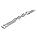 Fitbit Charge 2 Replacement Band,Hanlesi Stainless Steel Bracelet Fitness Wristband for Fitbit Charge 2 (No Tracker)- Silver