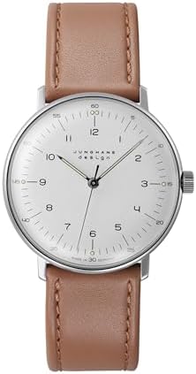 Amazon.com: Junghans Max Bill Quartz Analog Watch for Men, 38mm