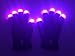 Multiple Function Light Up Red, Green, Blue LED Gloves