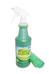 All Mighty Green Multi -Purpose Cleaner, Multi-Surface Cleaning Spray 32 fl. Oz, with AMG Microfiber Towel - Cleaning Kit