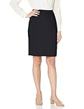 Jones New York Women's Washable Suiting Pencil Skirt, Black, 8