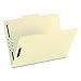 Smead 100% Recycled Fastener File Folder, 2 Fasteners, Reinforced 1/3-Cut Tab, Letter Size, Manila, 50 per Box (14547)
