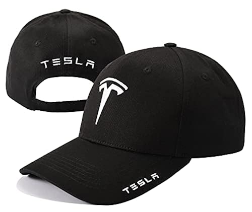Compatible with Tesla Logo Embroidered Adjustable Baseball Caps