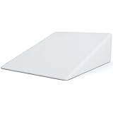 FitPlus Bed Wedge, Premium Wedge Pillow Memory Foam 2 Year Warranty, Acid Reflux Pillow with Removable Cover Dr Recommended f