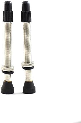 55 mm Long Silver bicycle tubeless valve stem