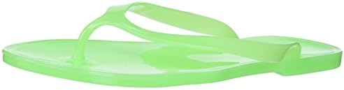 Nufoot Lime Flip Flops, Small, 2 Count