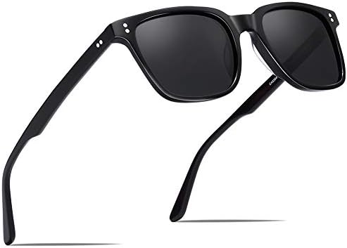 CARFIA Trendy Retro Polarized Sunglasses for Women UV Protection