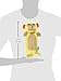 Outward Hound 32083 Bottle Gigglers Monkey Plush Chew Toys Water Bottle Giggler Toy, Large, Multicolor