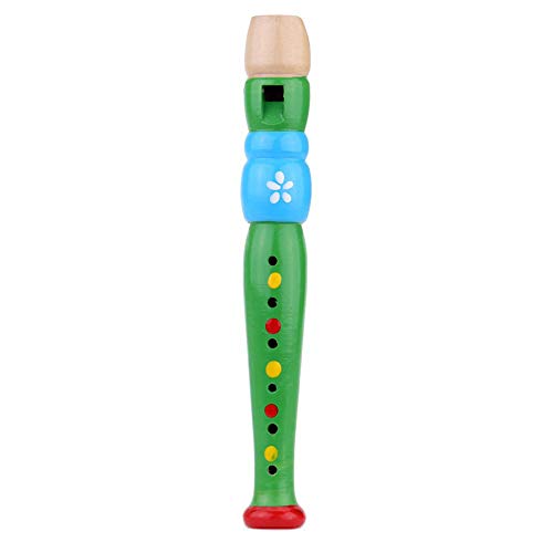 LeSharp Learning & Education, Colorful Wooden Clarinet Piccolo Children Musical Instrument Educational Toy - Random Color - Thumbnail 6