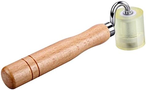 Seam Roller PU Convenient Durable Hand Roller with Anti-Slip Wooden Handle for Home Decoration for Wallpaper Installation for Auto Car Audio Sound Deadening Application