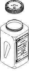 Condenser Waste Bottle with Lid for Scican SCB018