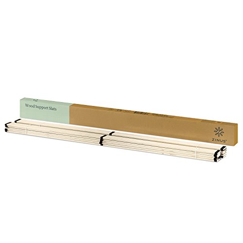 ZINUS Vertical Wood Support Slats for Bed Frame / Bunkie Board / Box