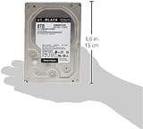 WD BLACK 8TB Internal Hard Drive 3.5 Inch 7200 RPM SATA 6Gb/s 128MB Cache view 3