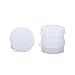 Alaboudi 50 New,, 5 Gram Clear Cosmetic Sample Containers for Gifts & Home-made,Plastic Pot Jars,Small Plastic Container,2 Mini Spatulas, 52 Small Stickers and Attractive Packaging