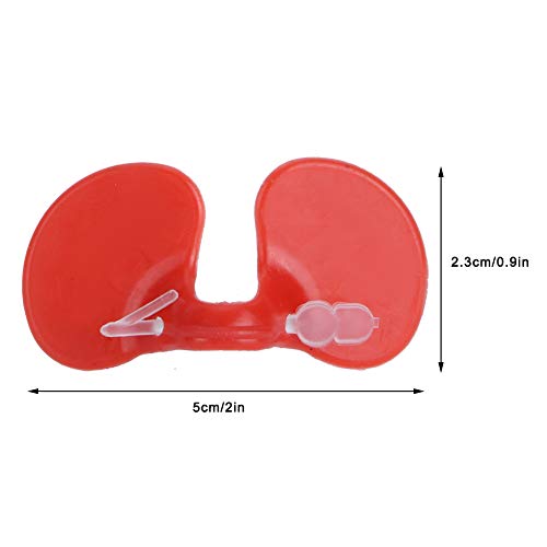 Hühnerbrillen, 500 Stück Wiederverwendbare Hühnerbrillen Brille Anti-Pecking Brille Werkzeug Fasan Geflügel Blinder Brille für Geflügel Notwendig (2x0,9 Zoll) – Bild 8