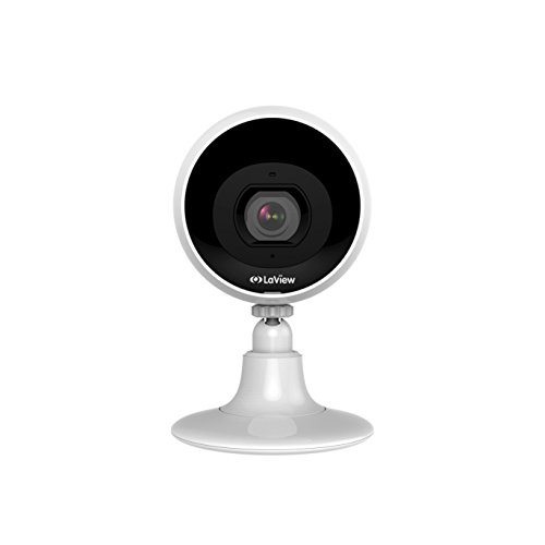 LaView-Wireless-Security-Camera-1080P-HD-Indoor-Outdoor-Home-Surveillance-WiFi-IP-Camera-IP65-Waterproof-Two-way-Audio-Night-Vision-Motion-Alarm-Baby-Monitor-Nanny-Cam-with-16GB-MicroSD-Card-White