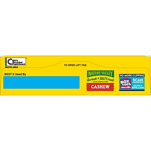 NATURE VALLEY SWEET & SALTY NUT CASHEW GRANOLA BARS 7.4 OZ (PACK OF 12)