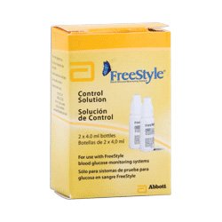 Freestyle Glucose Control Solution Vial, 2 Count