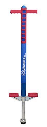Flybar Foam Maverick Pogo Stick for Kids Ages 5+, Weights 40 to 80 Pounds
