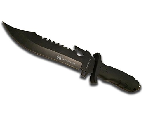 DAX Industries: Survival Knife: Fixed Blade, Hunting Knife, Very Sharp, 420 Stainless Steel Blade, 7 Inch Blade, 12 Inches Overall, Low Corrosion Rate, Durable, Sheath Included, Great Outdoor Gear