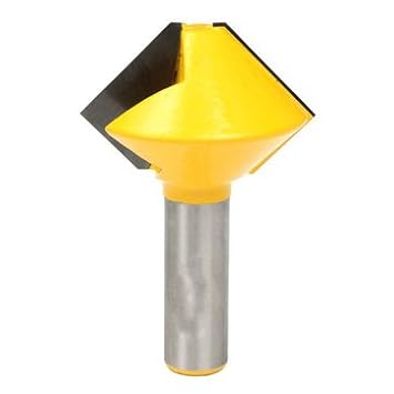 Generic 1/2 Inch Shank Bird Mouth Glue Joint Router Bit Milling Cutter For Woodworking