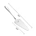 Oukasi 5-piece/Set Pie Cake Server Cutter Spatula Stainless Steel Pizza Shovel Serrated Edge Portable and Durable