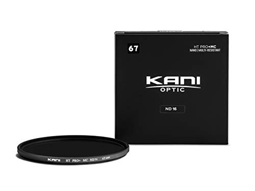 KANI 67mm NDフィルター HT PRO+ MC ND16 減光効果4絞り分 色カブリ抑制 低反射 薄枠 撥水 撥油 防汚 ナノコーティング 806833