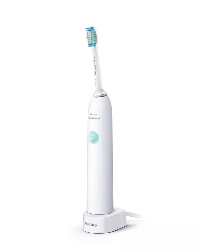 Photo 1 of Philips Sonicare HX3411/05 Electric Toothbrush DailyClean 1100 with QuadPacer & Smartimer - (Mint Blue)